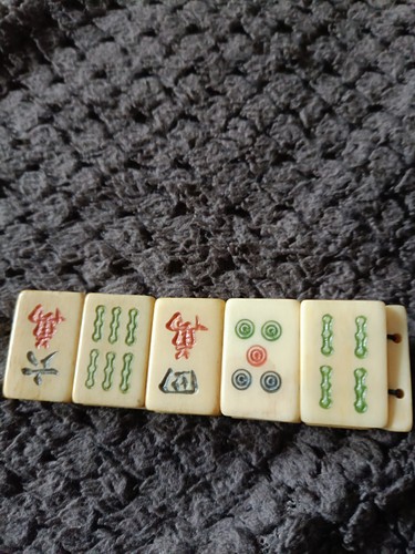 Bracelet tuile mahjoug - tuile,
