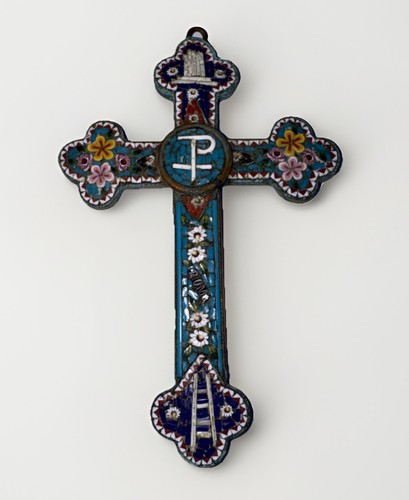 Croix micro mosaïque roma - croix,
