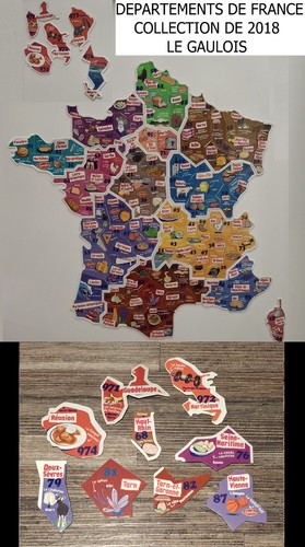 Magnets gaulois carte - 🐔9,