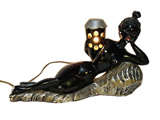 LAMPE VEILLEUSE FEMME AFRICAINE  DESIGN 1960 XXème