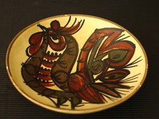 Madoura, Suzanne Ramié, coupelle coq 1950