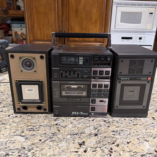 Sony mkii mini hi fi - sony, fh-7