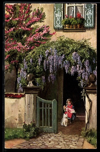 Carte postale artiste theo - carte,