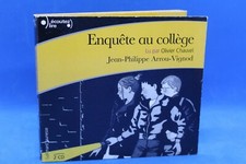 2 cd " Enquête au collège " écoutez lire Jean-Philippe Arrou-Vignod livre audio 