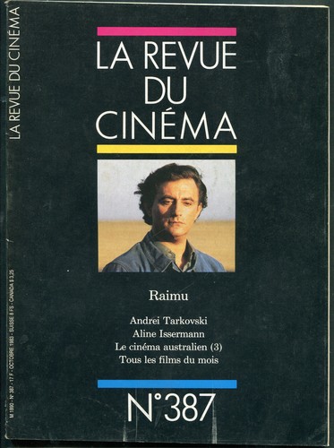 Revue cinema 387 - n°,