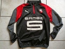 SWEAT MAILLOT FOOT PUMA STADE RENNAIS TAILLE 14 ANS TBE