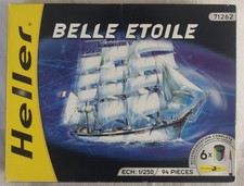 maquette bateau Belle Etoile 1/250 HELLER (boite scellée et avec peintures)