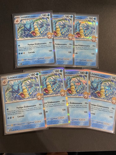 Carte pokémon léviator - pokémon,