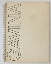 Catalogue Collection Gavina, 268 bd Saint Germain 75007 Paris. circa 1970