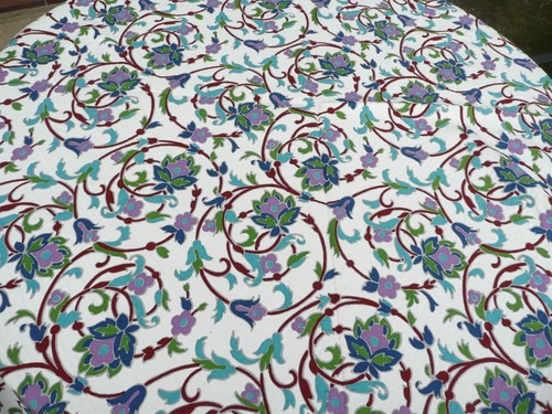 Tissu vintage ancien coton - ancien,
