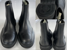 Emporio Armani Homme Vintage Worn Effet biker boots Bottes Chaussures 43,5
