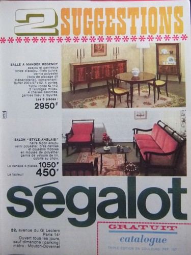 Publicité segalot 2 - segalot,