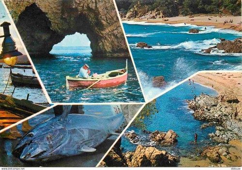 Carte postale espagne - carte,