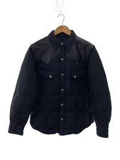Veste En Cuir Noir Yoke Down