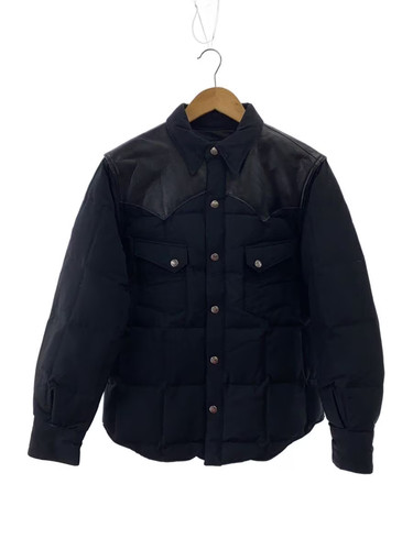 Veste cuir noir yoke - veste, en