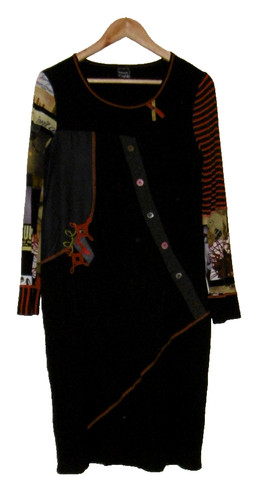 Tres belle robe longue noire - belle,