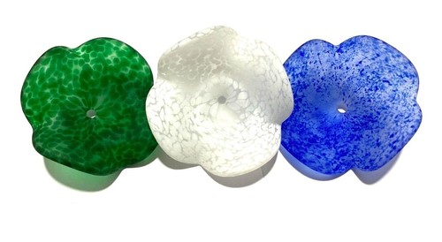 Pampille fleur verre de - pampille,