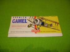 AIRFIX SOPWITH CAMEL NOTICE DE MONTAGE D'ORIGINE
