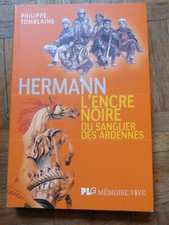 Hermann Dédicace l'encre noire du sanglier des ardennes