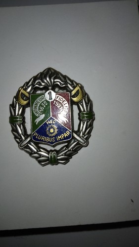 Insigne militaire 1 - militaire, 1°