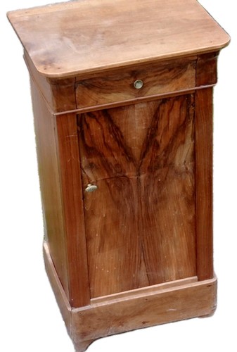 Chevet ancien noyer style - en,