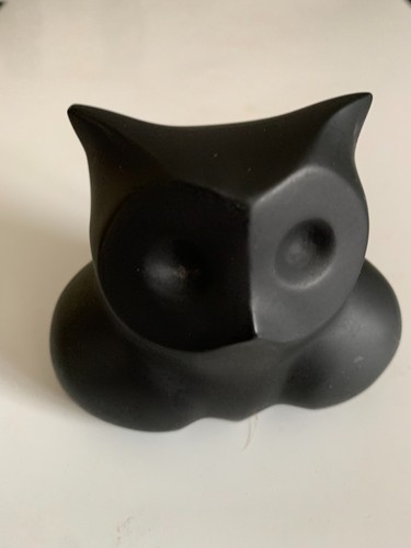 Vintage sculpture chouette - vintage,