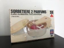 sorbetière 2 parfums SEB
