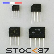 Pont de diodes  GBK10J KBL106 GBU8J GBU15J GBP206 KBL106 DB107 Rectifier Bridge