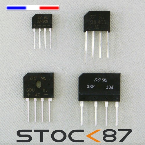 Pont diodes gbk10j kbl106 - diodes,