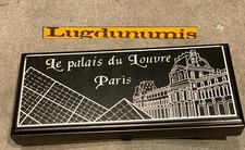 Coffret 3 Médailles Le Palais du Louvre Joconde Vénus Milo Samot Plaquées Argent