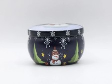 Boîte métallique violette