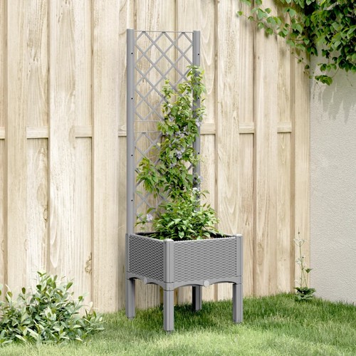 Jardinière avec treillis - jardinière,