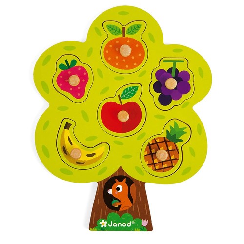 Janod fruit tree puzzle - janod,