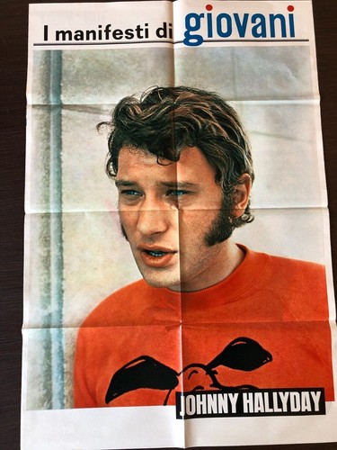 Vintage johnny hallyday - johnny, hallyday's