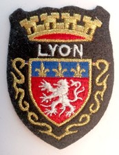 écusson lyon rhône france - Écusson,