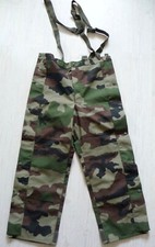 Sur-pantalon Gore-tex Camouflage OTAN CE Armée Française Taille 88C (44 civil)