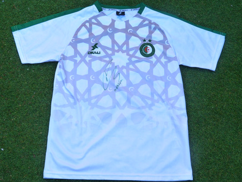 Maillot algerie signé riyad - maillot,