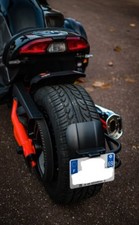 SUPPORT PLAQUE - RAS DE ROUE - MONO-BRAS | CANAM SPYDER F3 (2008/2017)
