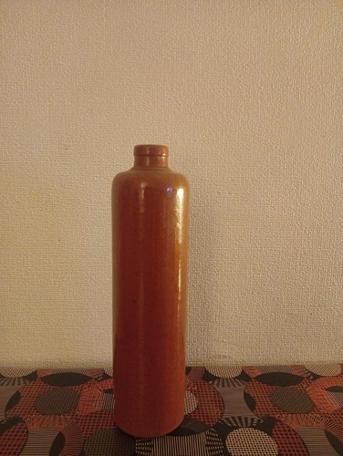 Bouteille céramique marron - ,