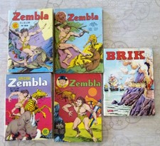 LOT  5 BD petit format ZEMBLA ,BRIK,SPECIAL ZEMBLA