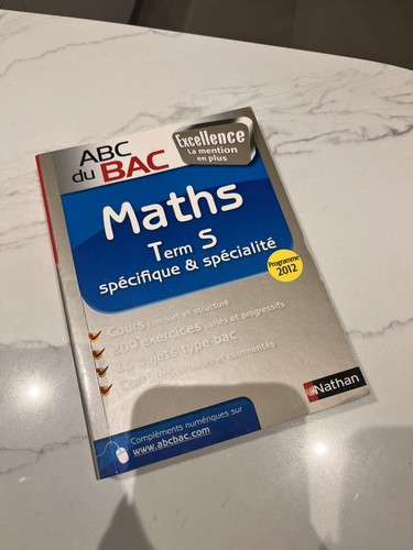 Abc bac excellence maths - du,