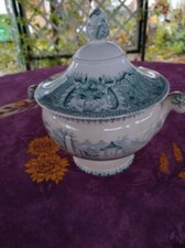 Sucrier bonbonnière faience - sucrier,