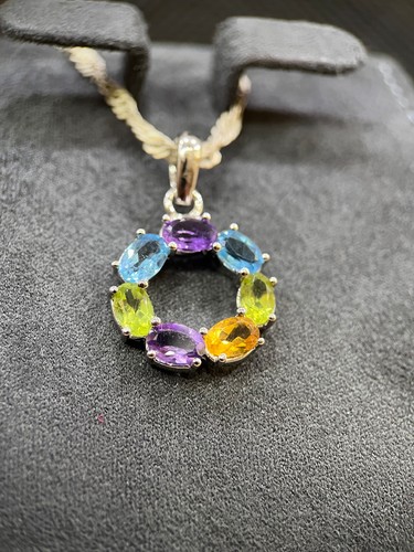 Natural multi gemstone 925 - natural,