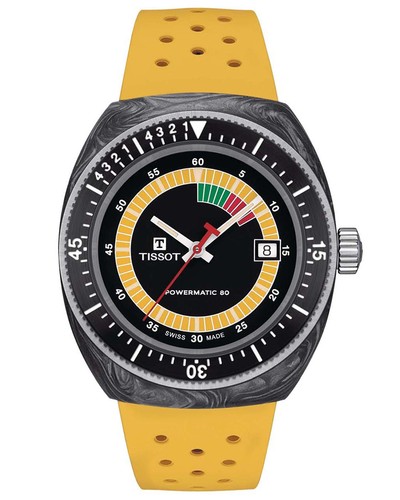 Tissot montre jaune analogique - tissot,