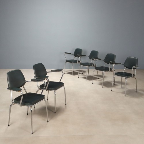 Chaises vintage métal chromé - vintage,