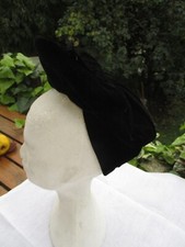 Petit "bibi"chapeau velours