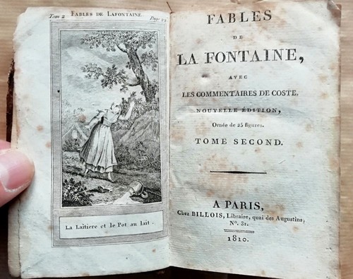 Fables fontaine ornée - fables, de