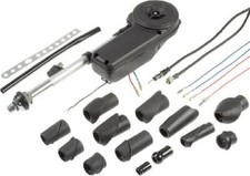 Antenne Aile electrique Automatique Chrome avec adaptateurs