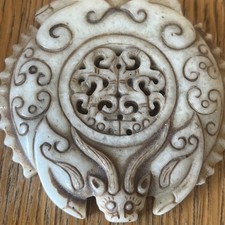 Chinois jade blanc naturel - chinois,