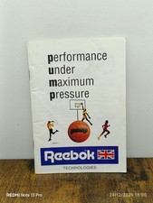 Catalogue Reebok Pump blacktop